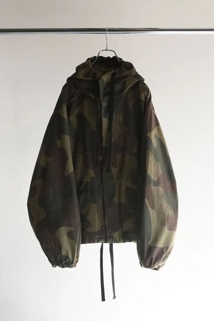 ジャケット・アウター ANCELLM CAMO HOODIE JACKET B.S CAMO 24AW