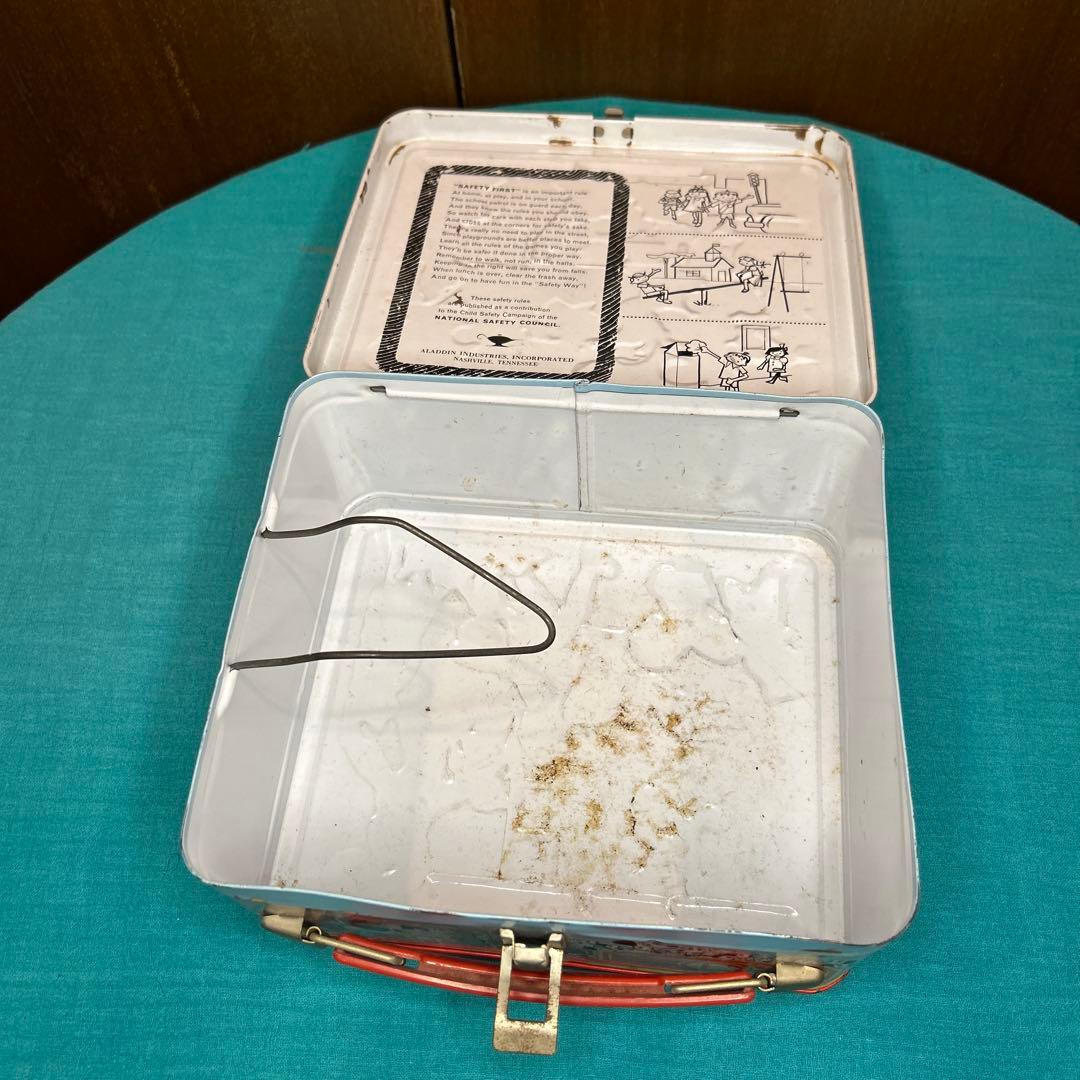 希少ディズニー1970年代ランチボックス缶 アラジンDisney Express