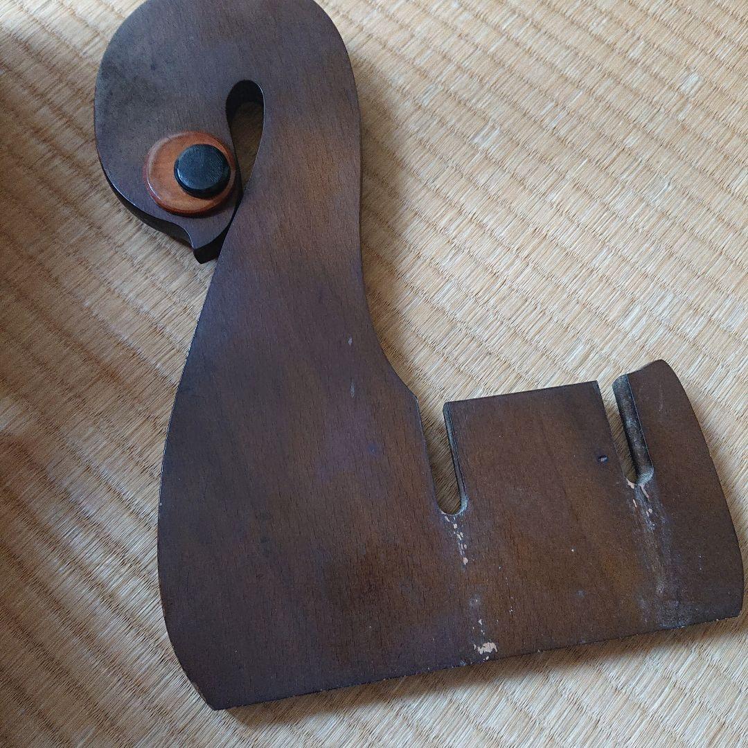 ニチハン製品白鳥スリッパ立てレトロアンティーク