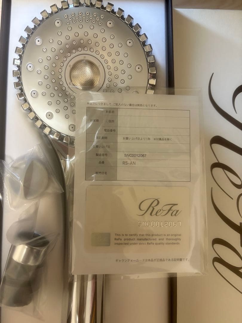 ReFa ファインバブル ダイア120 シャワーヘッド