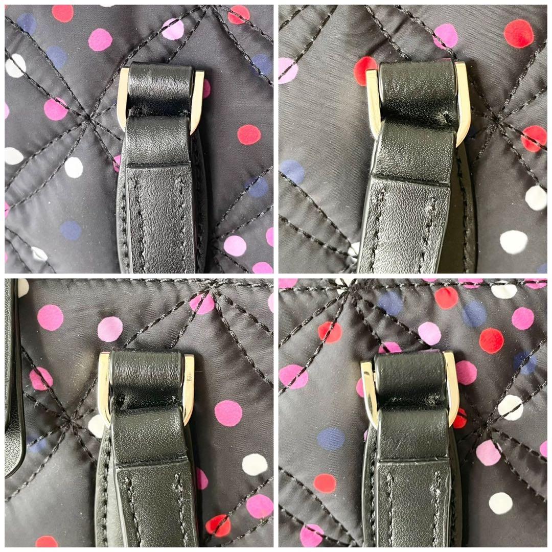 【ほぼ新品】kate spade トートバッグ キルティング ナイロン マザーズ