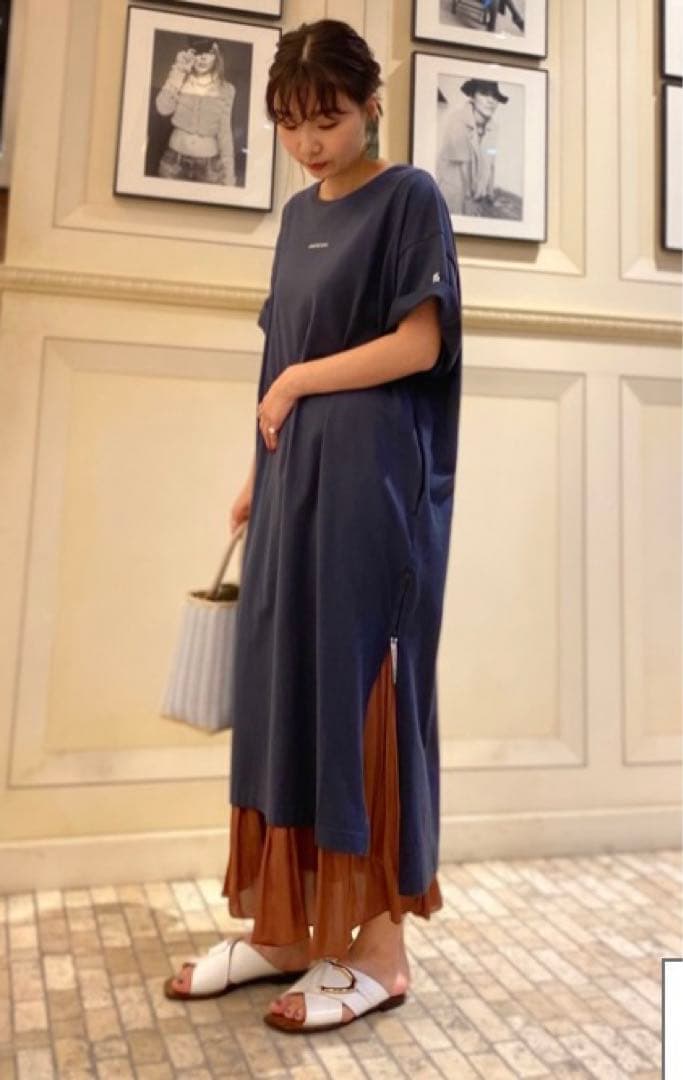 【AMERICANA×PARIGOT】別注限定カットソーワンピース　タグ付き