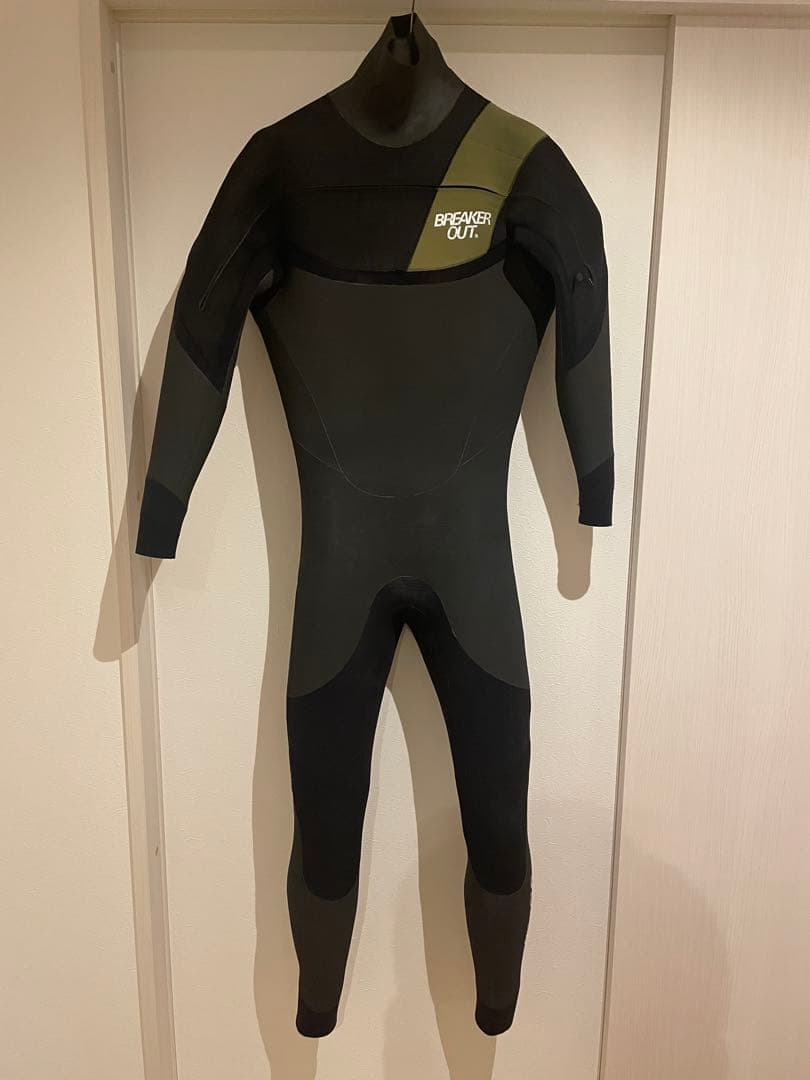 ブレーカーアウト セミドライ　フロントロングチェストジップ 5mm　 国産