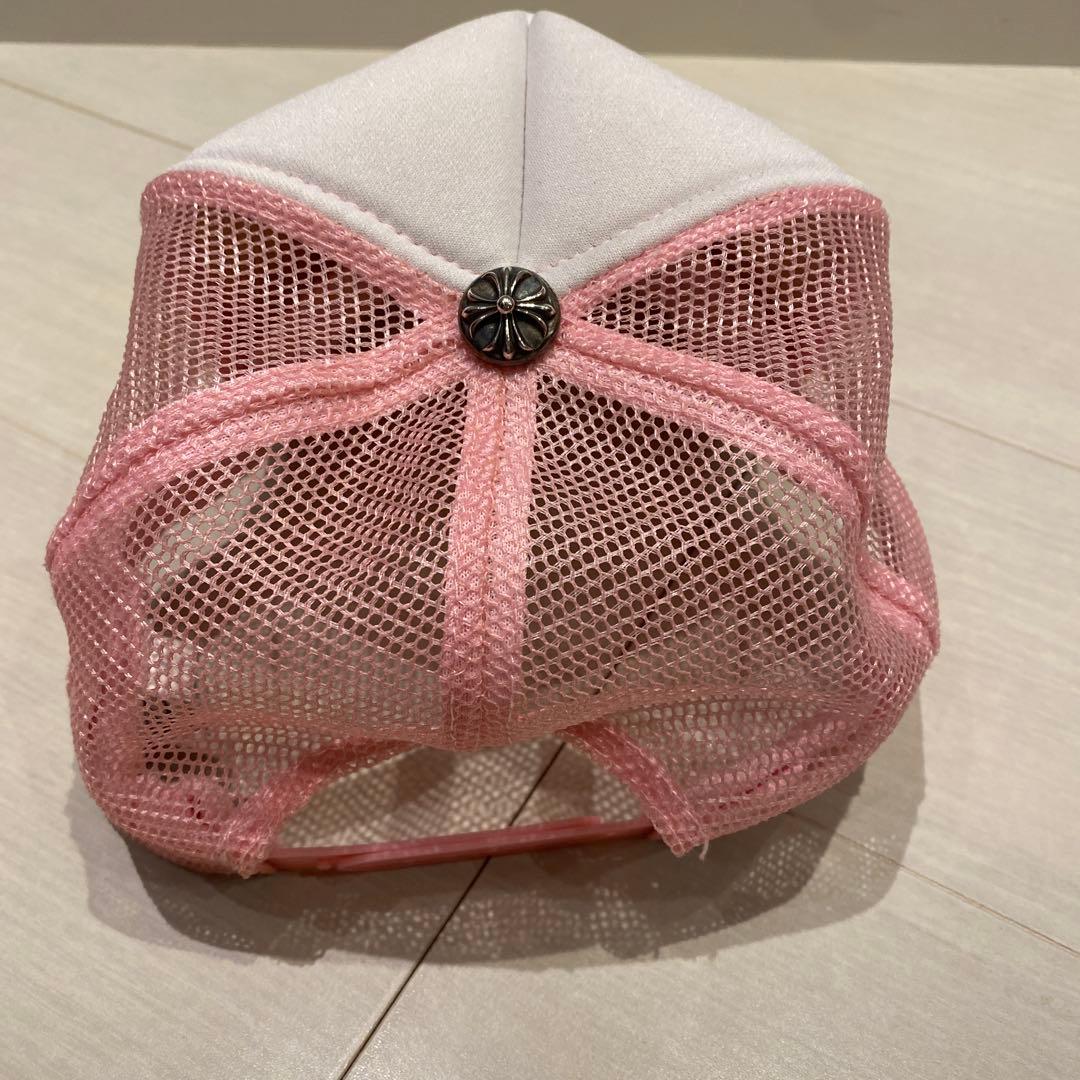 クロムハーツ TRUCKER CAPトラッカーキャップ CHパッチクロスボール付