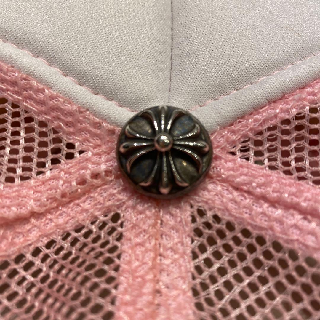 クロムハーツ TRUCKER CAPトラッカーキャップ CHパッチクロスボール付