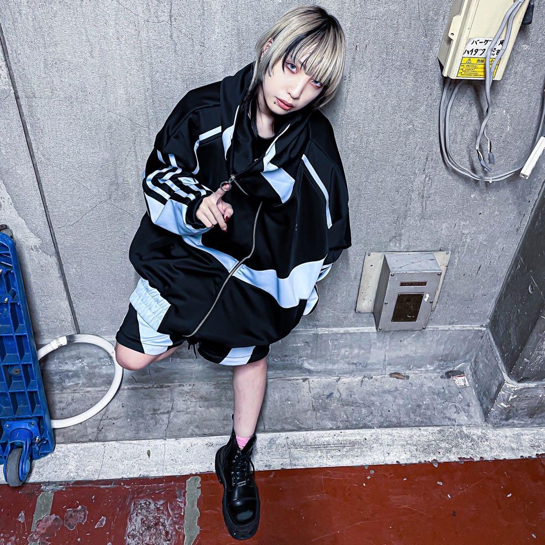 REFLEM BIG切替ジャージ パーカー