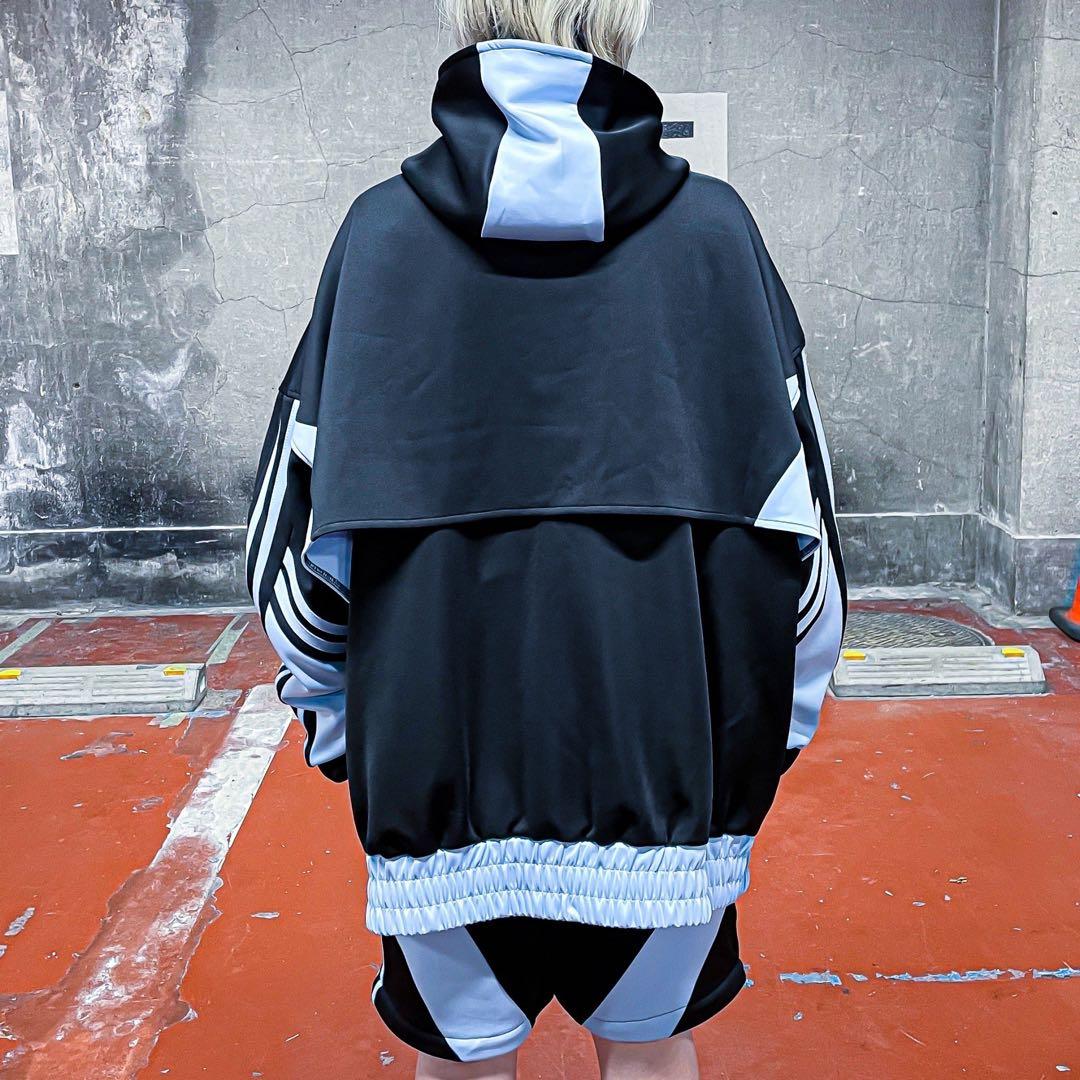 REFLEM BIG切替ジャージ パーカー