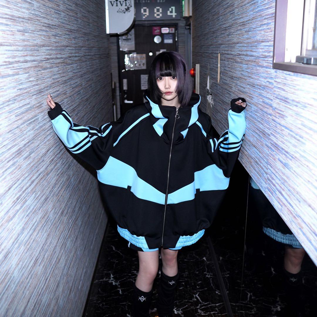 REFLEM BIG切替ジャージ パーカー