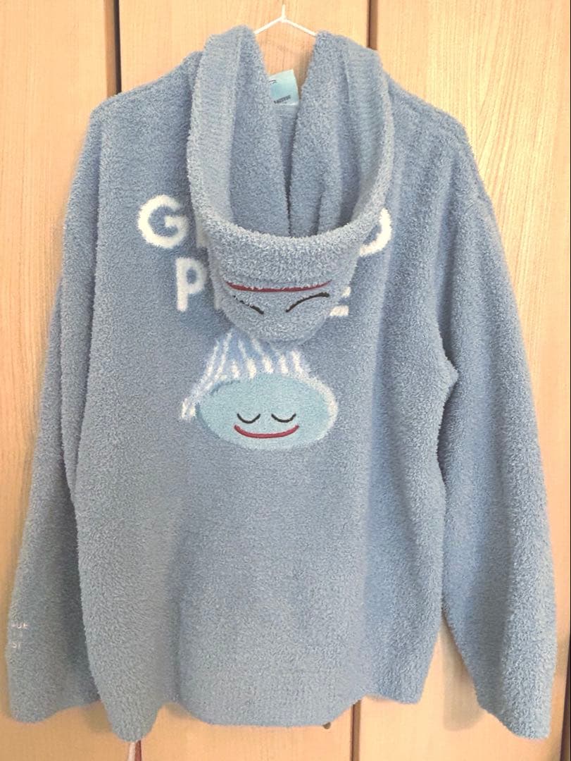 【ドラゴンクエスト】【ユニセックス】パウダースライムパーカ＆ハーフパンツセット