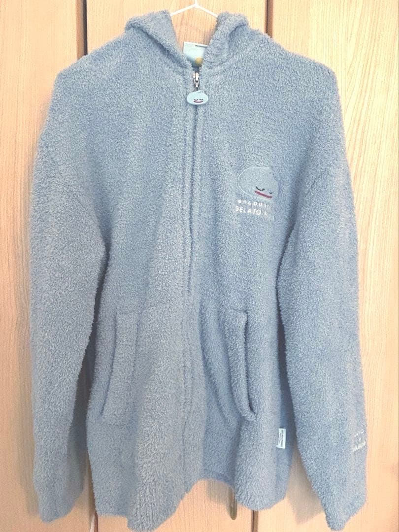 【ドラゴンクエスト】【ユニセックス】パウダースライムパーカ＆ハーフパンツセット