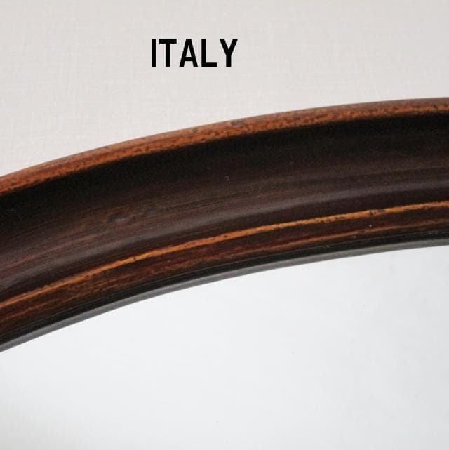 イタリア製 アンティークウォールミラー 壁掛けoval（楕円形）