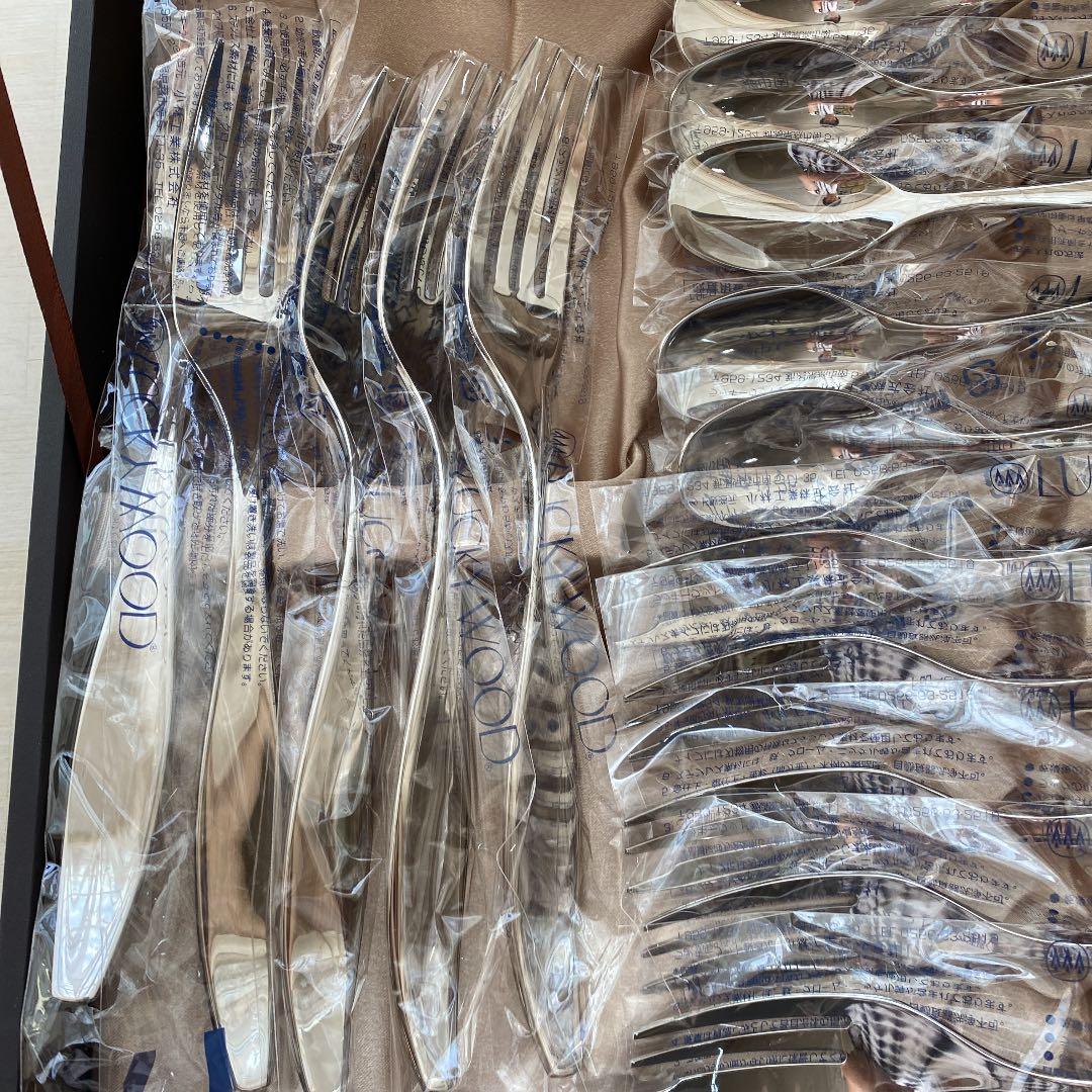 カトラリーセット25本(小林工業ラッキーウッド)