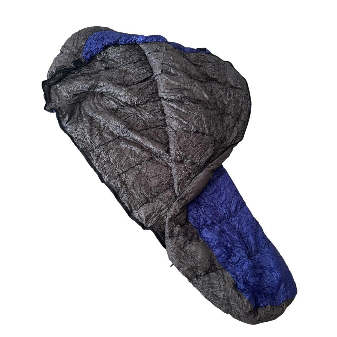 未使用　ナンガ UDD BAG 280DX 寝袋 ブルー×ブラック