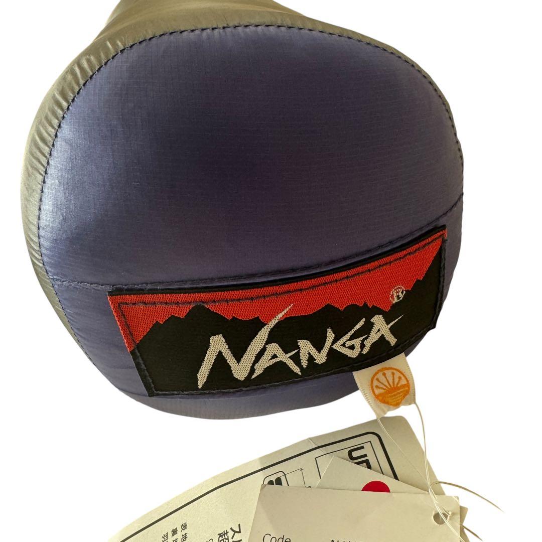 未使用　ナンガ UDD BAG 280DX 寝袋 ブルー×ブラック