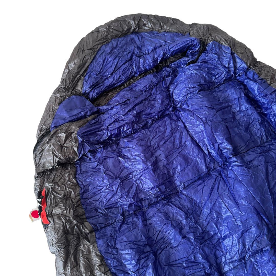 未使用　ナンガ UDD BAG 280DX 寝袋 ブルー×ブラック