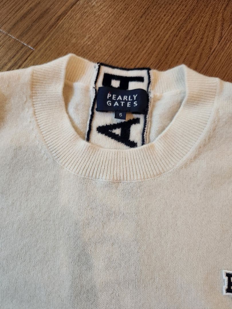 PEARLY GATES カシミアセーター サイズ5(L)