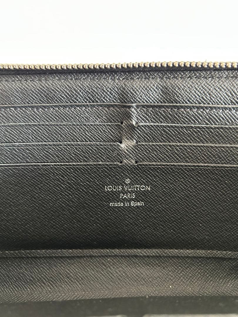 ルイヴィトン　ジッピードラゴンヌ　ダミエグラフィット長財布