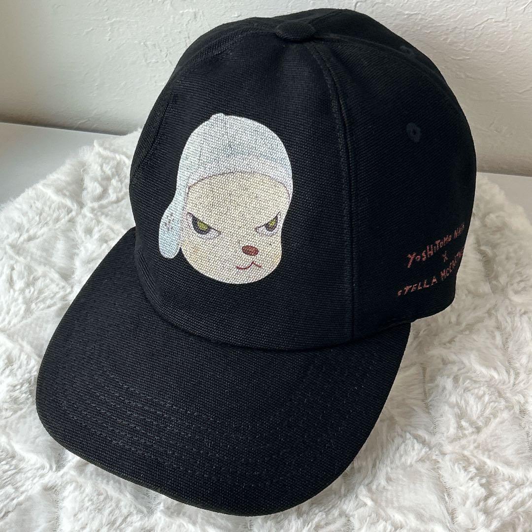 【定価5.2万・極美品】奈良美智 × ステラマッカートニー コラボキャップ　56