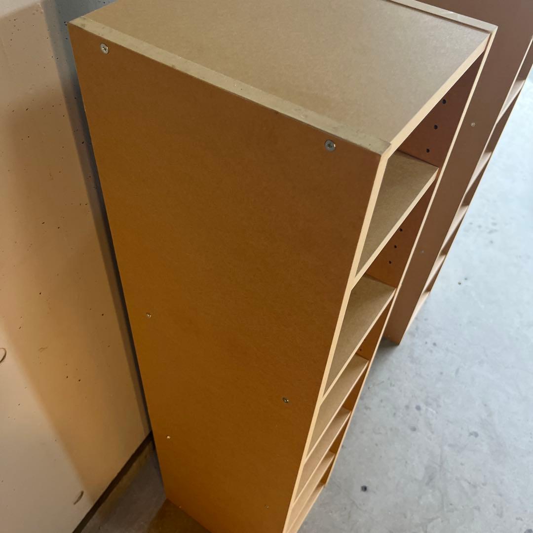 美品・廃盤希少★無印 パルプボードボックス・フリーラック ２個セット