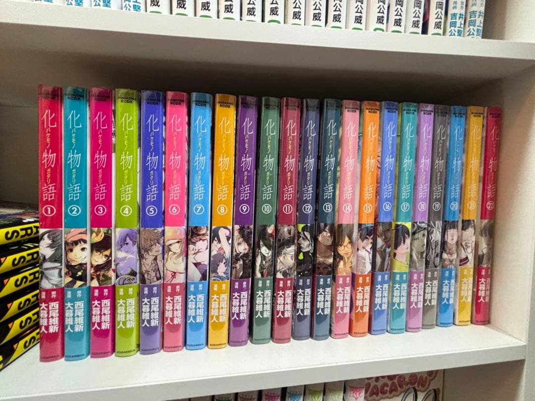 化物語 全巻セット　新品未開封品　全巻初版？