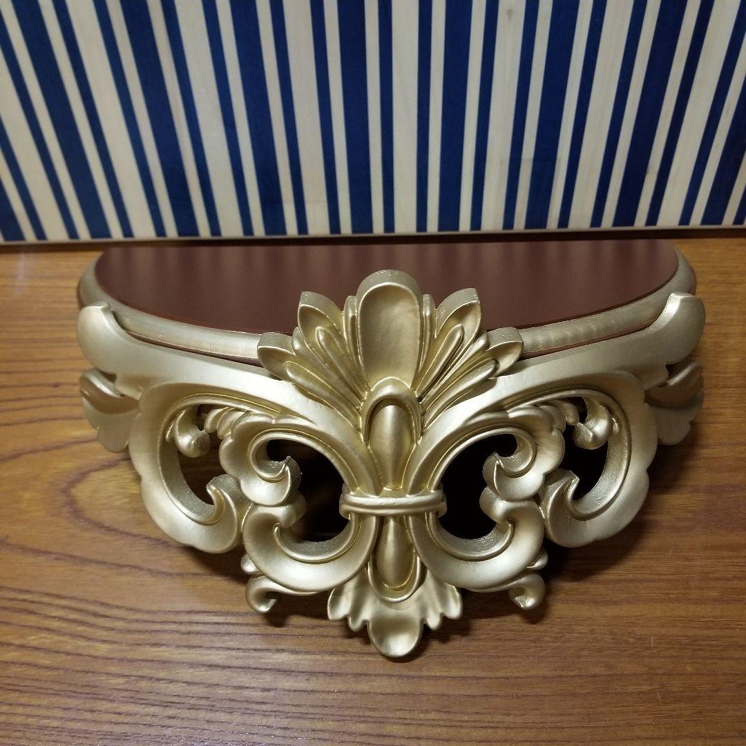 飾り棚　棚　ティアラ　シェルフ 直径30cm マントルピース