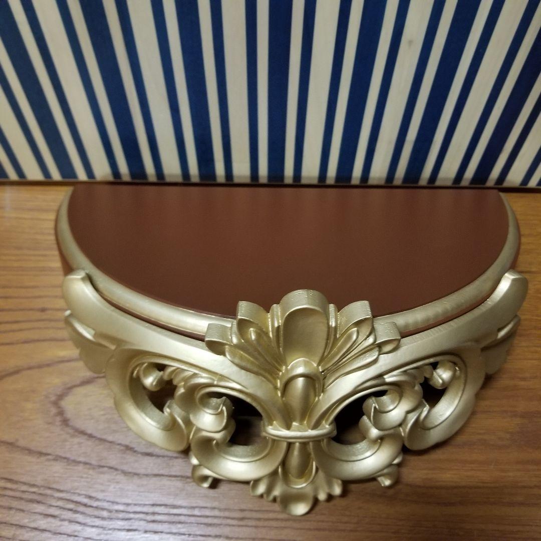 飾り棚　棚　ティアラ　シェルフ 直径30cm マントルピース