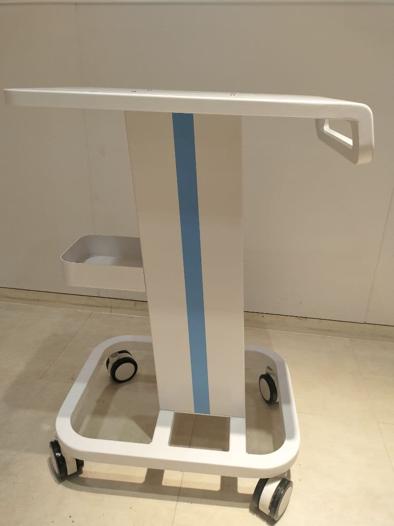 耐荷重40kg 超美品/スチール製のため頑丈】キャスター付きワゴン