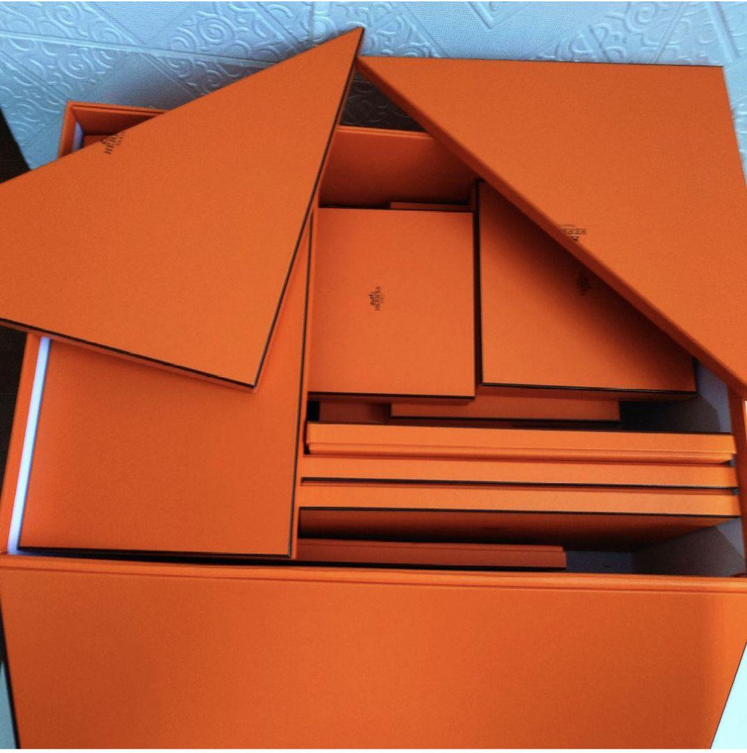HERMES　エルメス空箱15個 、紙袋14個、巾着袋 1個　合計30個セット！