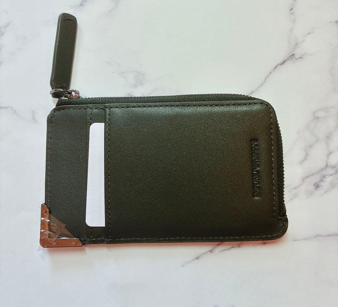 アルマーニ ケース【ダークグリーン】【新品未使用】