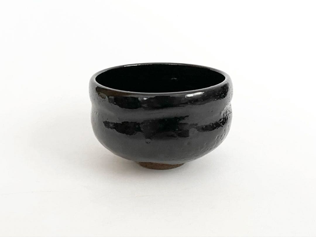 茶道具　陶芸家　十二代　樂吉左衛門　樂弘入　黒楽茶碗　抹茶碗