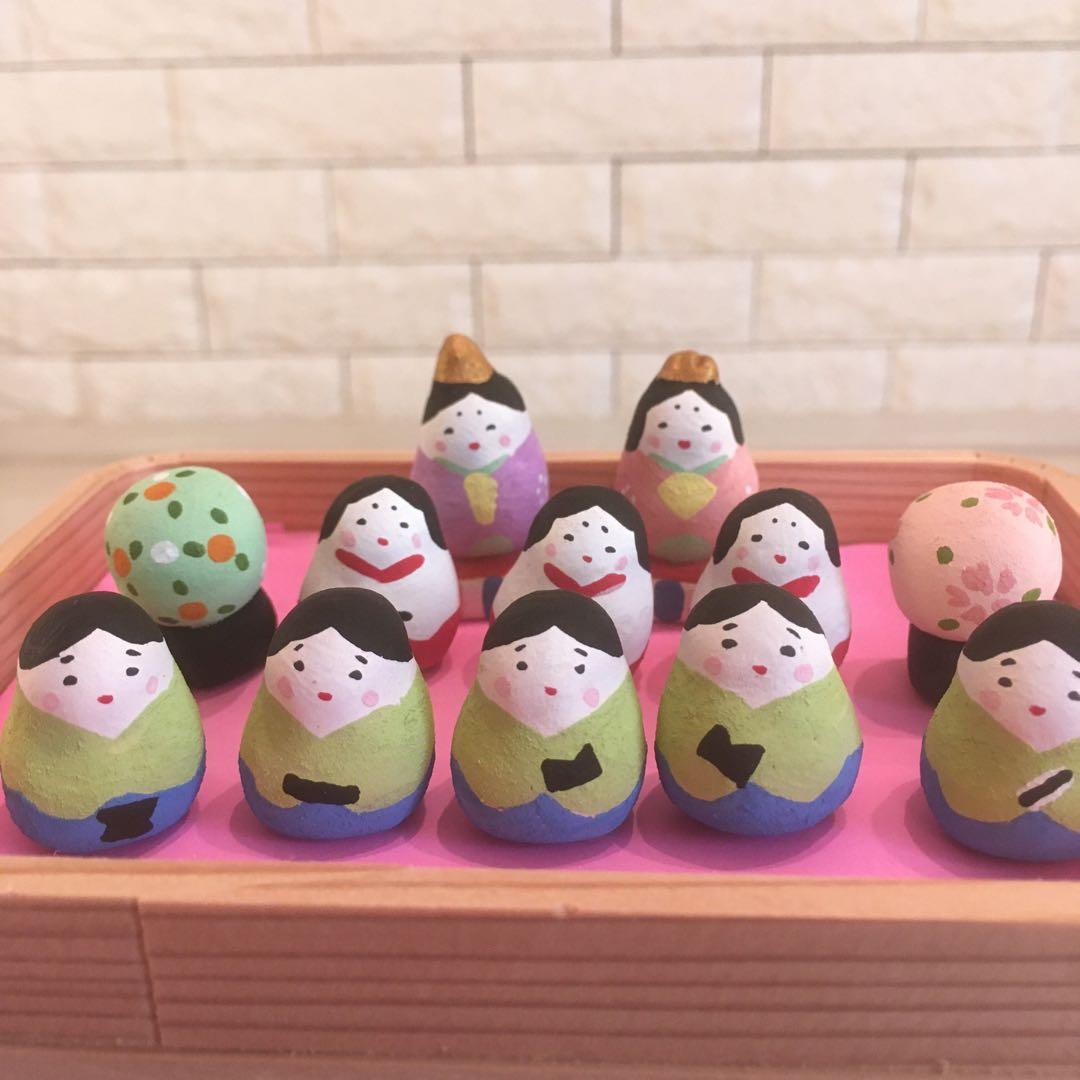 入手困難　豆雛　10人揃い　新品　未使用品