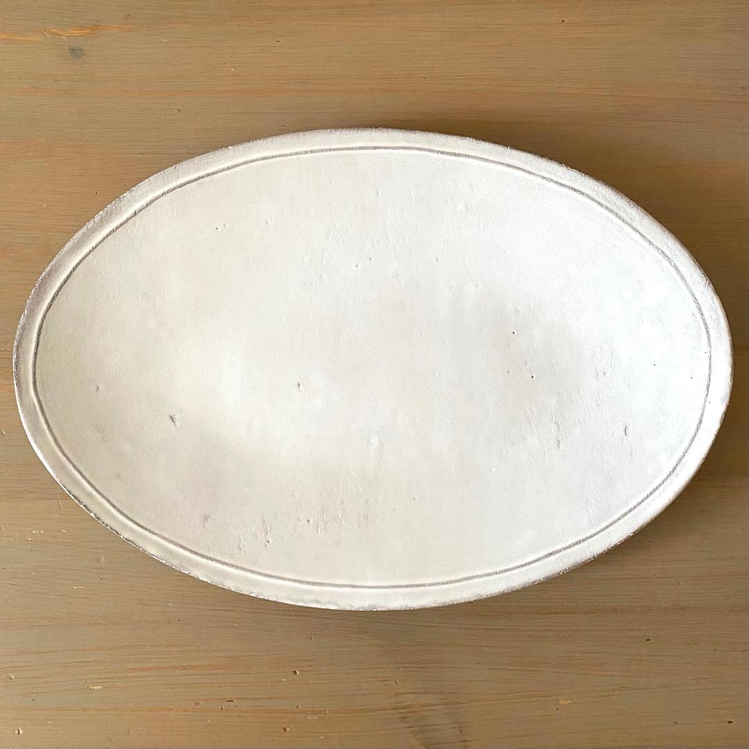 Astier de Villatte アスティエ オーバル プラッター 皿 34