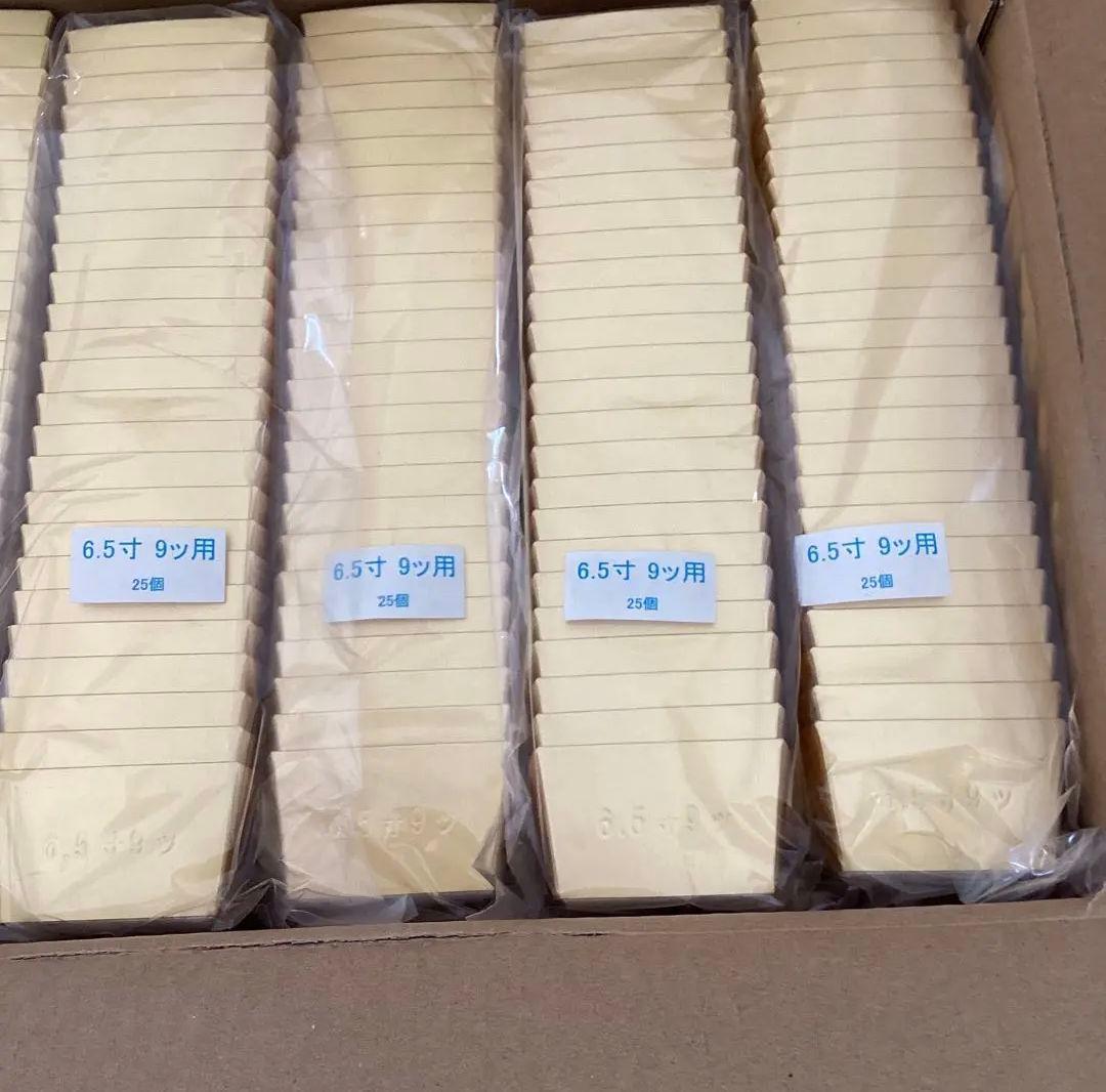 お節重箱　内皿セット　1組1080円　ORIBE紙製重箱6.5寸　17組