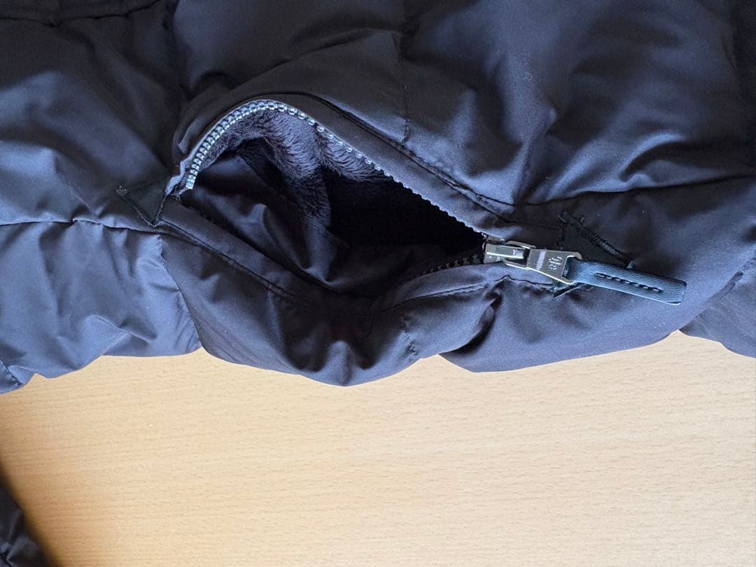 LAUREN ファー付ダウン　XS