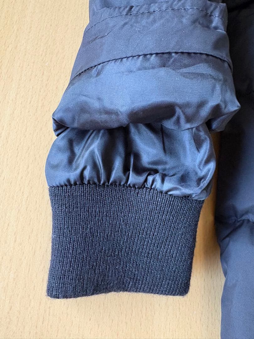 LAUREN ファー付ダウン　XS