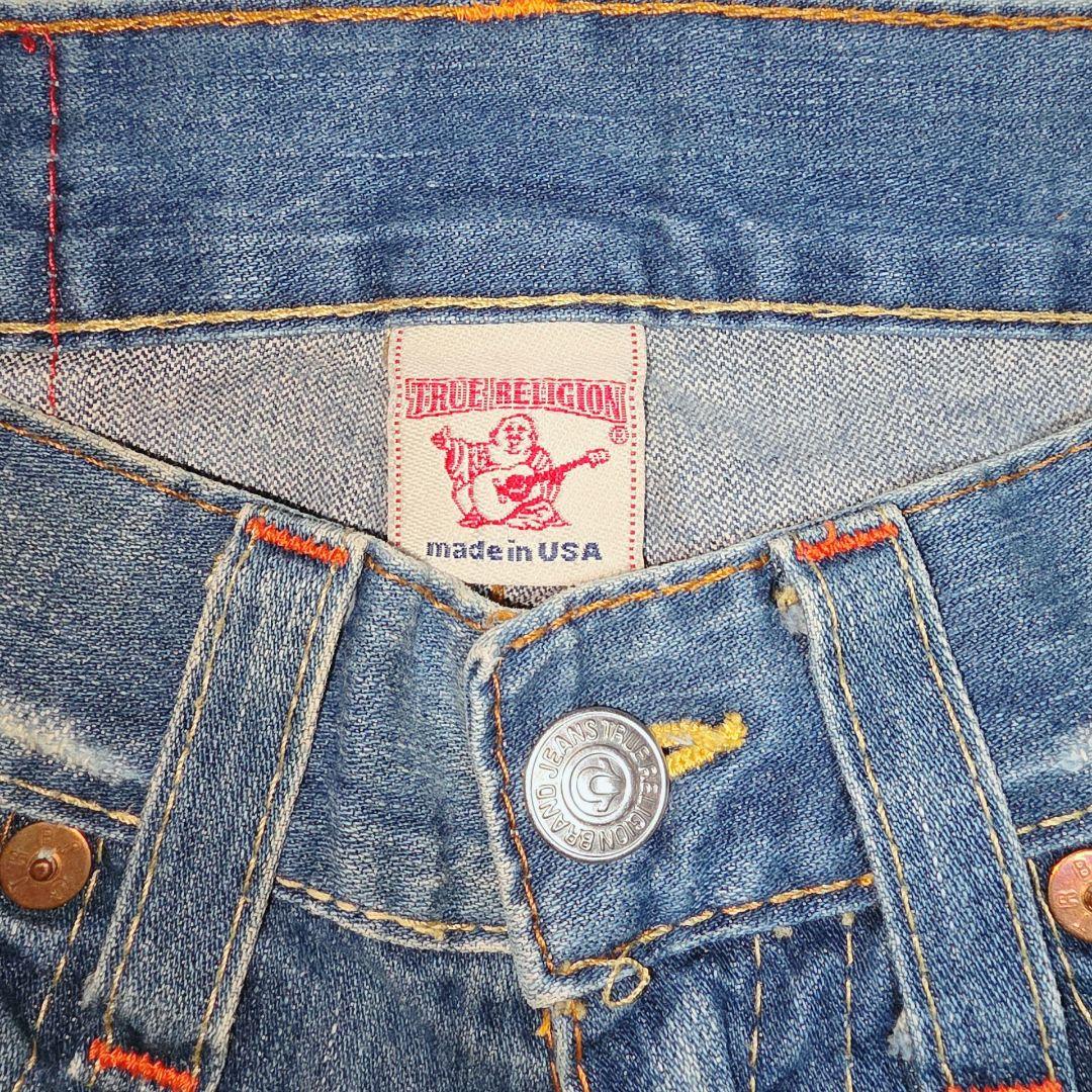 TRUE RELIGION ヴィンテージ フレア ブーツカット デニム W28