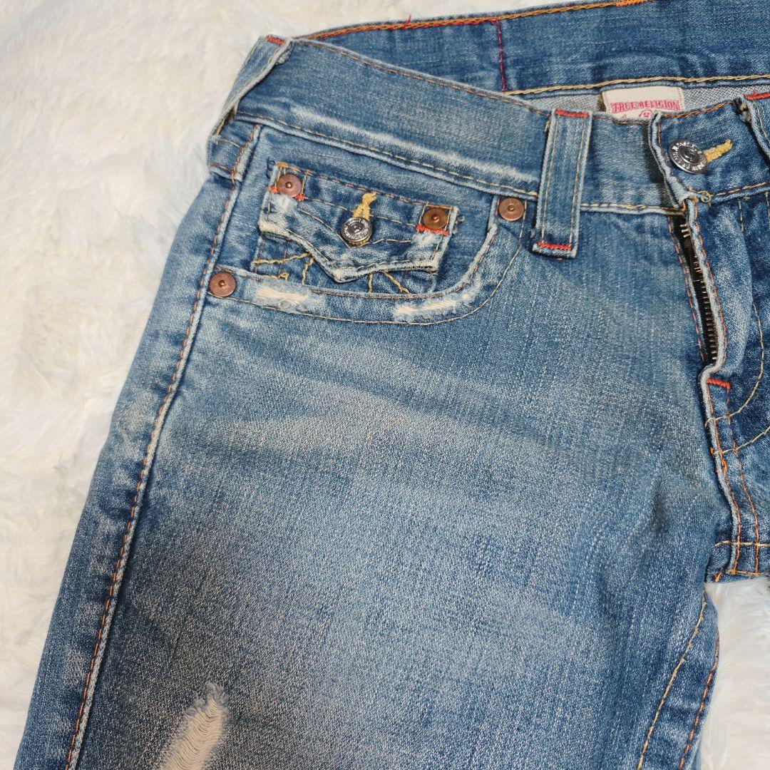 TRUE RELIGION ヴィンテージ フレア ブーツカット デニム W28