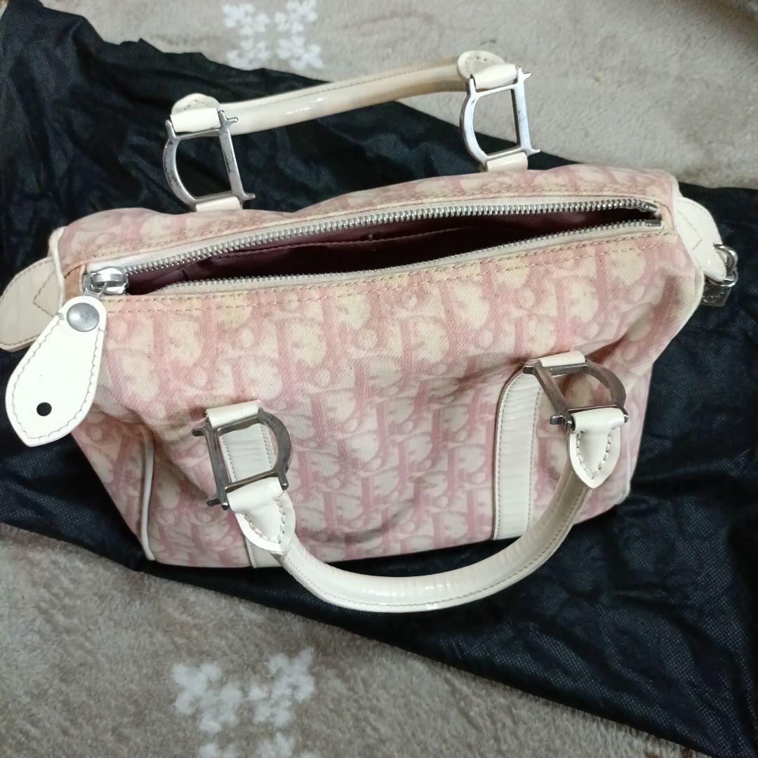 クリスチャンディオールトロッター柄 ボストンバッグ