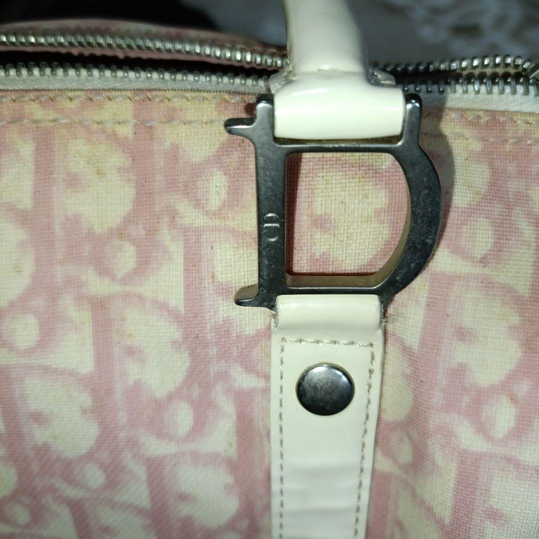 クリスチャンディオールトロッター柄 ボストンバッグ