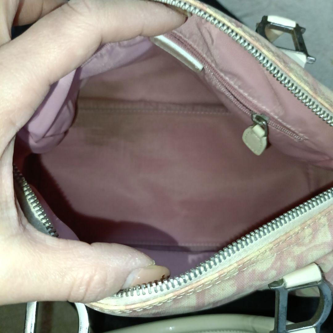 クリスチャンディオールトロッター柄 ボストンバッグ