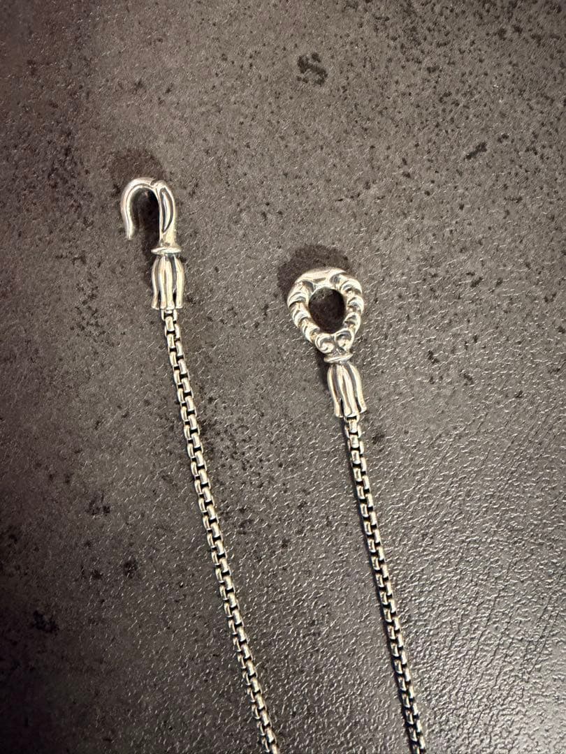 ロンワンズ鈴 Sサイズ チェーン付き シルバーアクセ