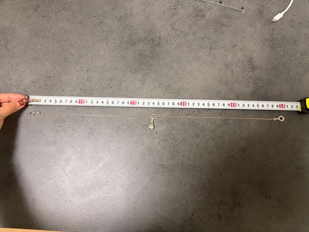 ロンワンズ鈴 Sサイズ チェーン付き シルバーアクセ