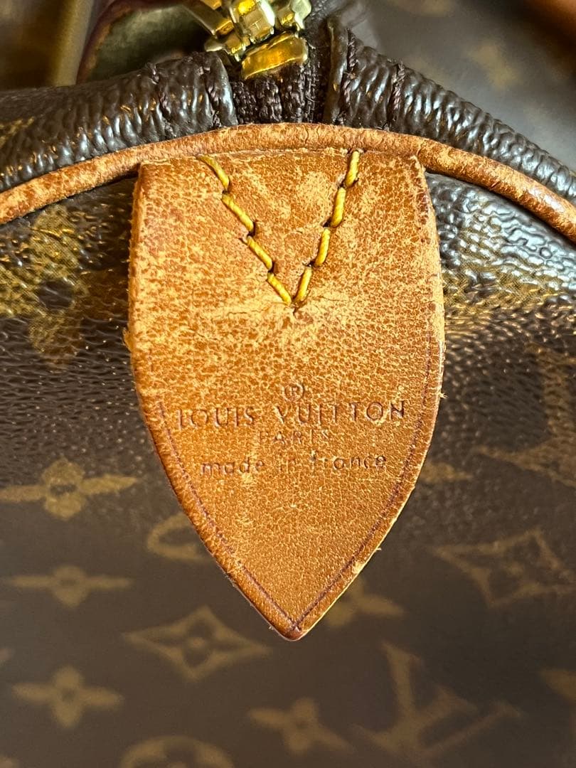 ベル様用Louis Vuitton モノグラム ボストンバッグ　補修歴有り