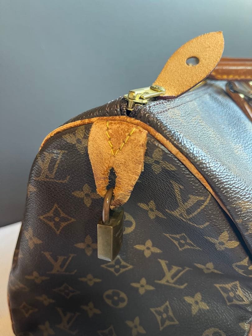 ベル様用Louis Vuitton モノグラム ボストンバッグ　補修歴有り