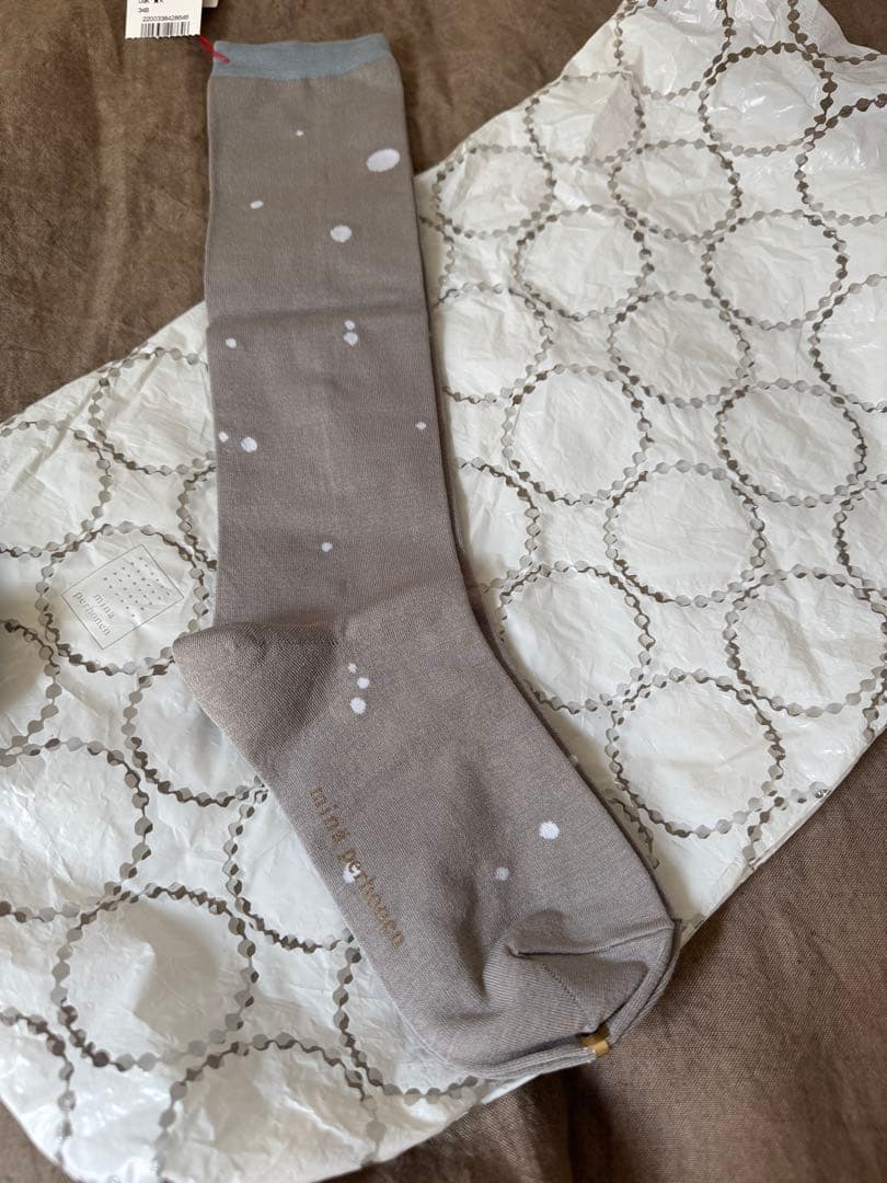 ほんの少しですがお値下げミナペルホネンソックスセット