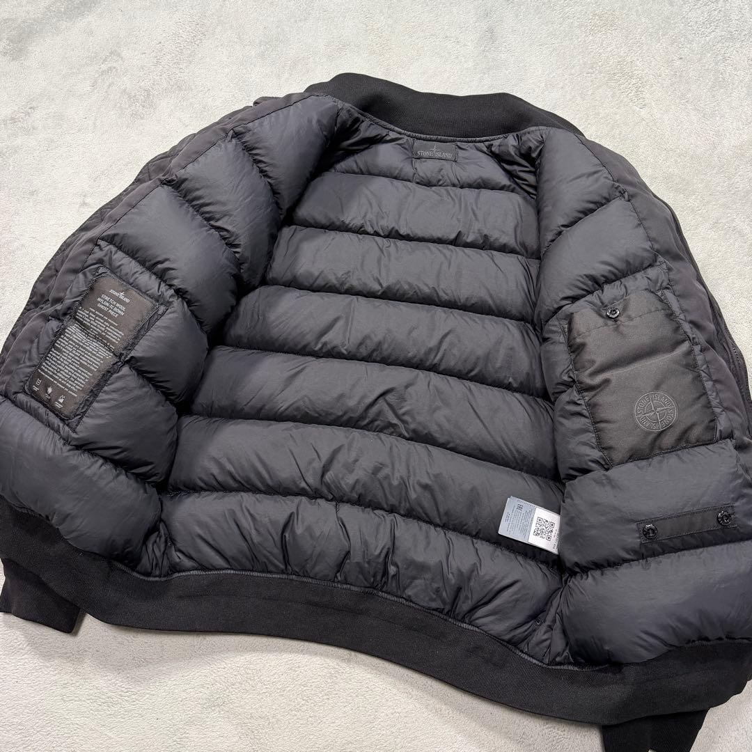 ストーンアイランド　シャドウプロジェクト　MA-1 ダウンジャケット　XL 黒