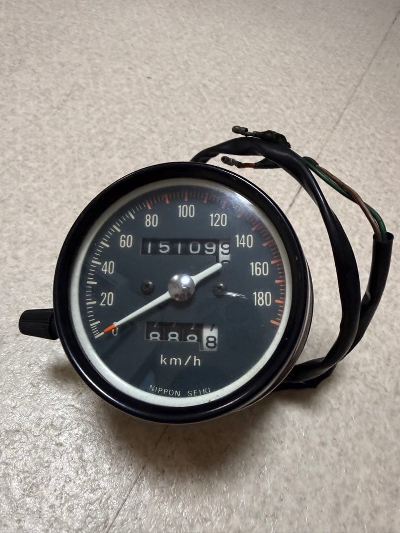 CB400F 408cc メーター　メッキ