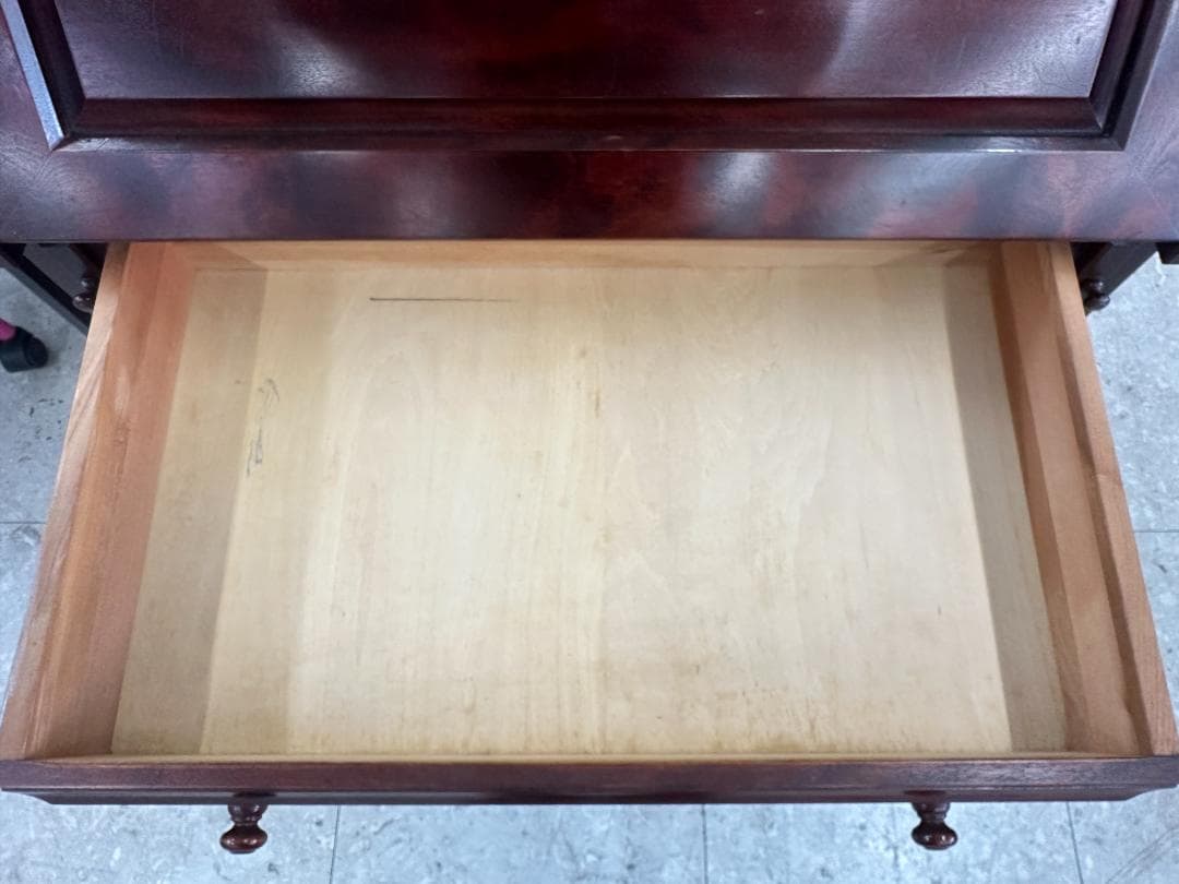 ライティングビューロ　アンティーク　レトロ　ブラウン