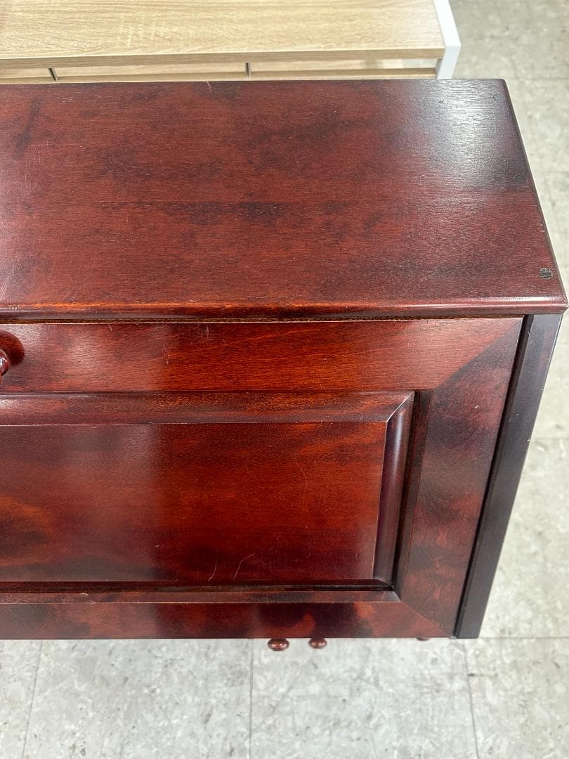 ライティングビューロ　アンティーク　レトロ　ブラウン