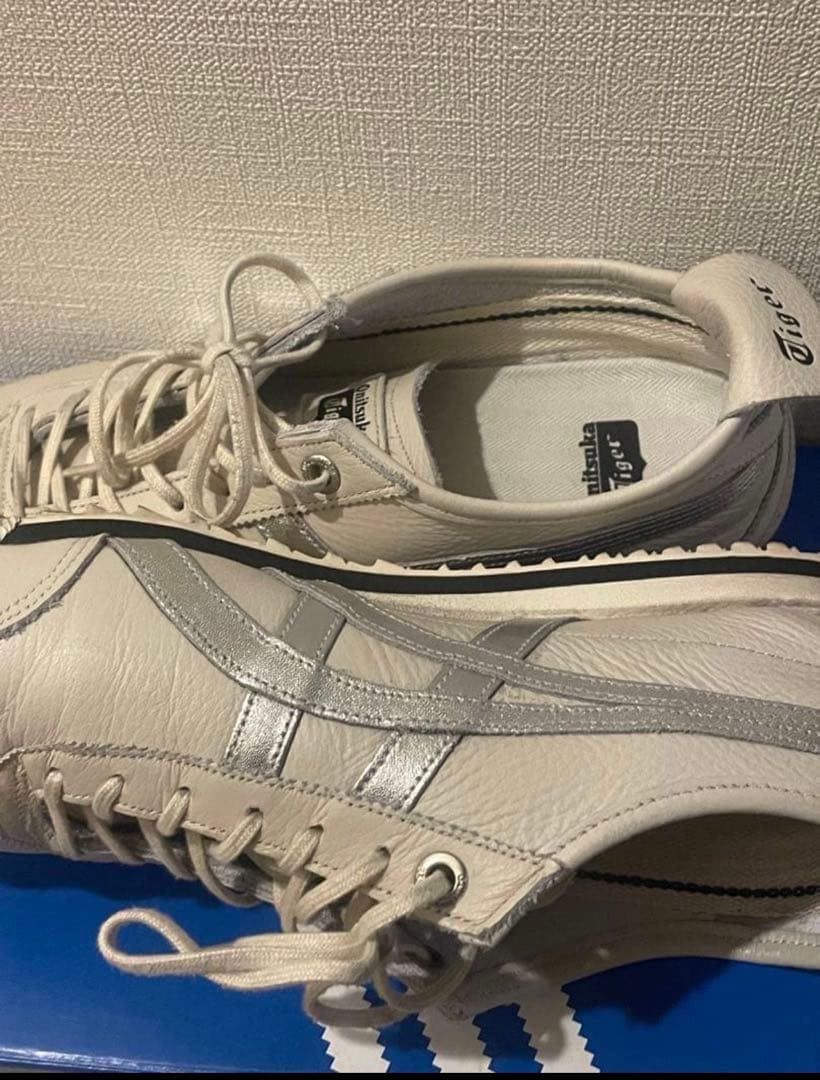 オニツカタイガー メキシコ66 シルバー　24.5cm